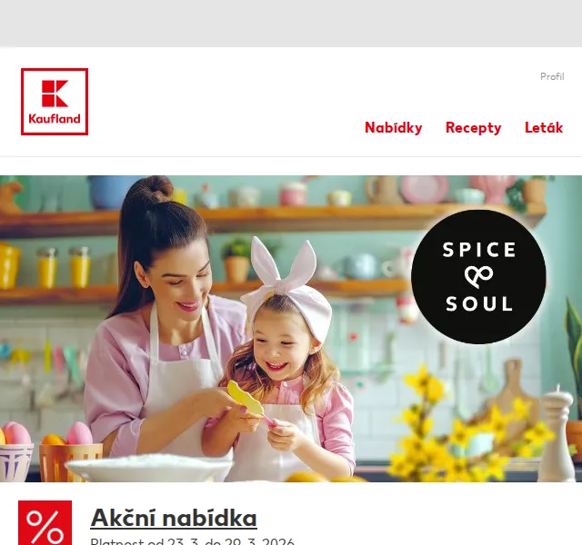 Kaufland: Spice&Soul kuchyňské potřeby – březen 2026