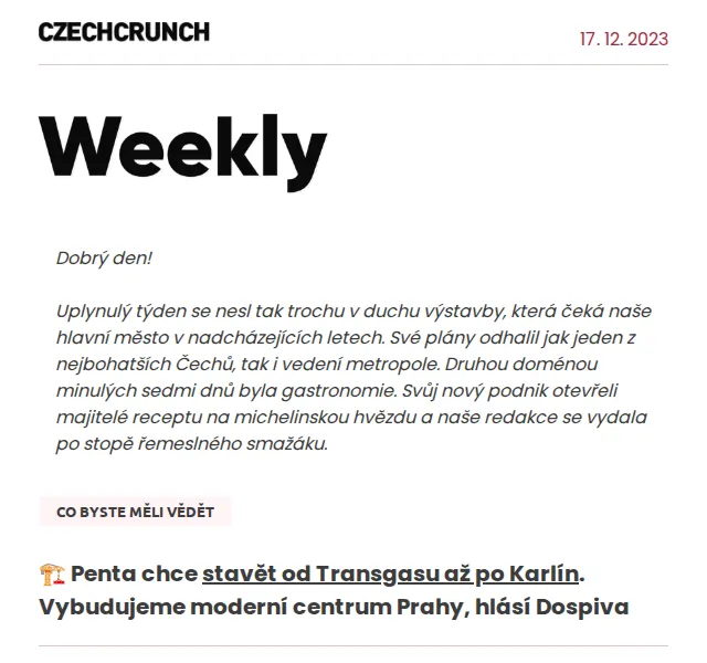 CzechCrunch: Novinky a reportáže – červen 2026 | Nuslet.cz
