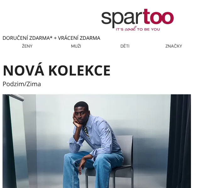 Spartoo: nová kolekce podzim/zima, doručení zdarma