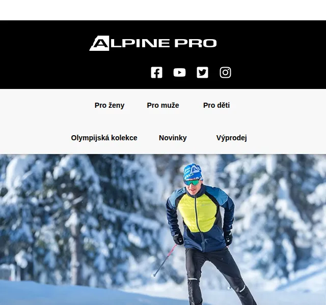 ALPINE PRO: Slevy až 33 % na bundy a kalhoty – červen 2026 | Nuslet.cz