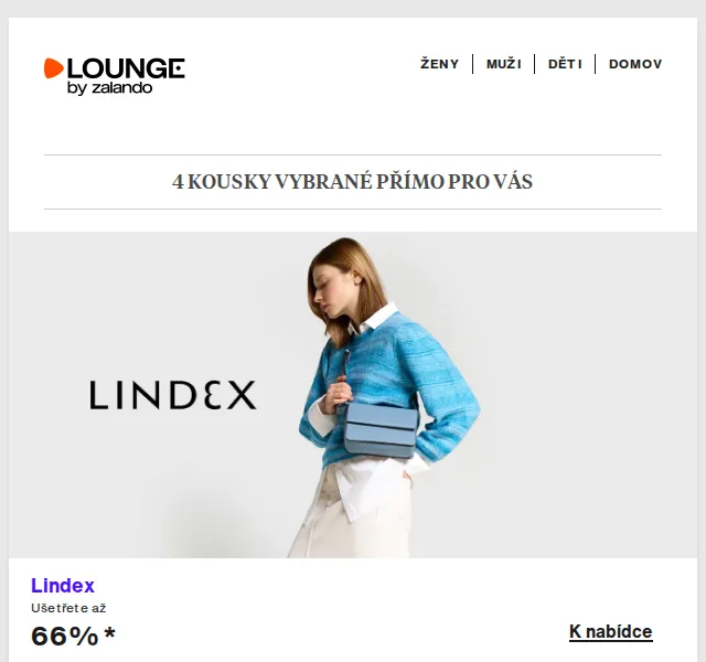 Lounge by Zalando: Lindex, Versace a Converse se slevou až 80 % – červen 2026 | Nuslet.cz