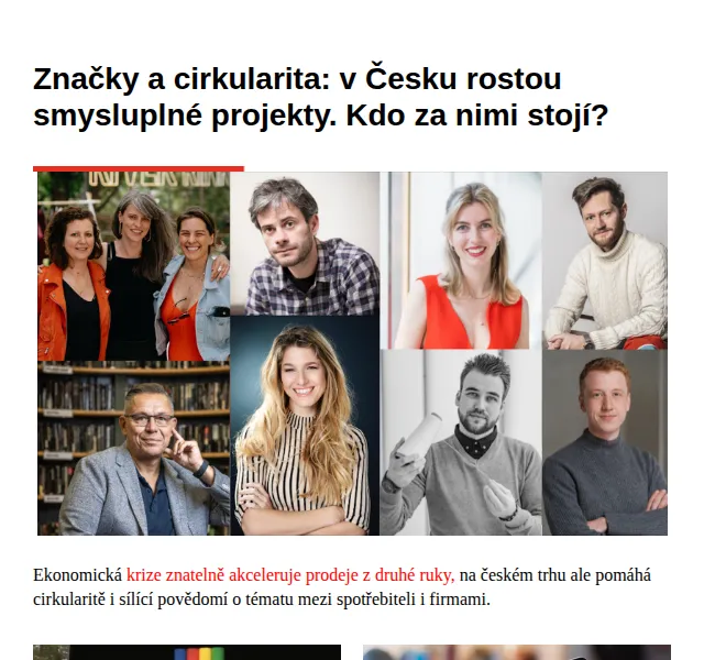 Marketing & Media: cirkularita a AI trendy – červen 2026 | Nuslet.cz