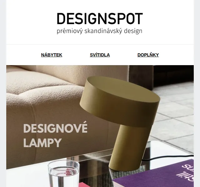 DESIGNSPOT: Letní výprodej designových lamp – červen 2026 | Nuslet.cz