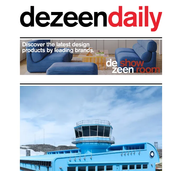 Dezeen Daily: Sabine Marcelis rug-sofa – červen 2026 | Nuslet.cz
