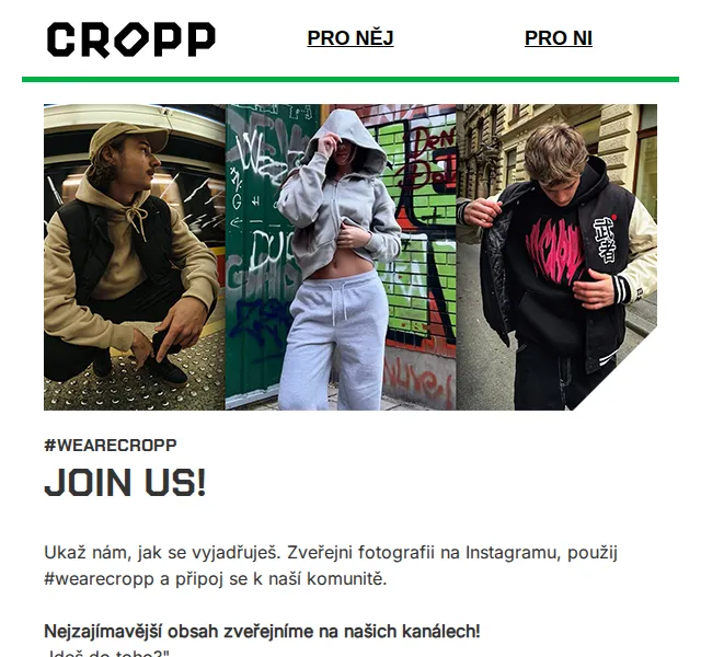 Cropp: Nová kolekce #WEARECROPP – červen 2026 | Nuslet.cz