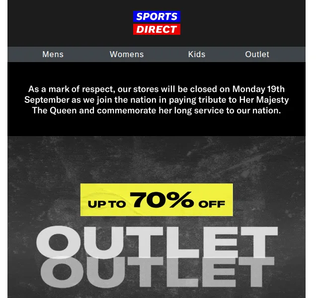 Sportsdirect.com: Výprodej až 70 % sleva – červen 2026 | Nuslet.cz