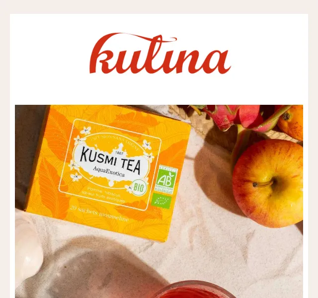 KULINA.cz: Ledové čaje Kusmi Tea s Polarbox chlazením – červenec 2026 | Nuslet.cz