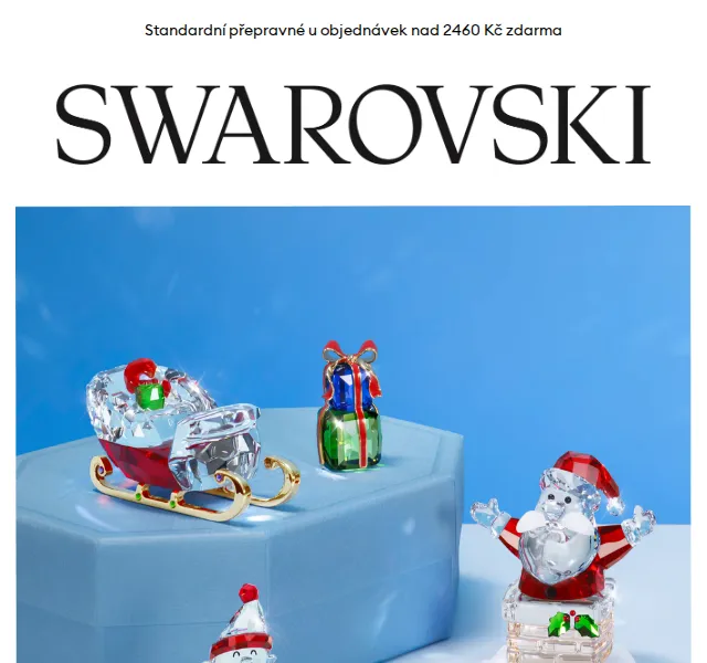 Swarovski: Vánoční figurky a Medvídek Kris – červen 2026 | Nuslet.cz