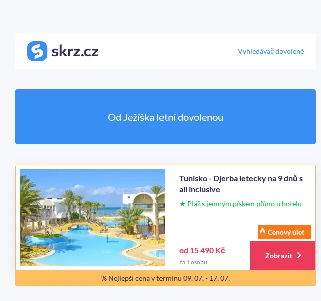 Vánoce na Skrz: Santorini od 20 290 Kč – červen 2026 | Nuslet.cz
