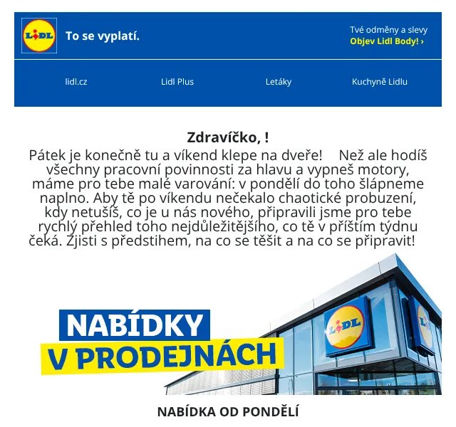 Lidl Plus: máslo, šunka, oříšky – červenec 2026 | Nuslet.cz