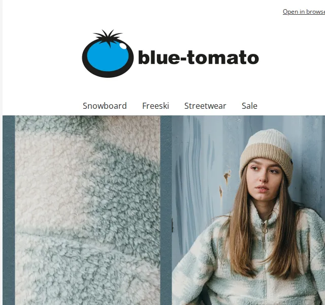 BLUE TOMATO: Zimní fleece a mikiny do 180 Kč – červen 2026 | Nuslet.cz