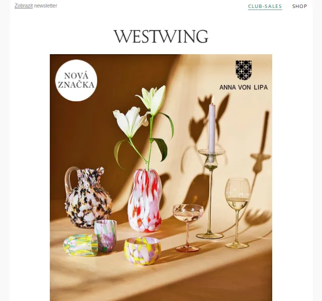 Westwing: Anna von Lipa, TASCHEN a Louis de Poortere – červen 2026 | Nuslet.cz