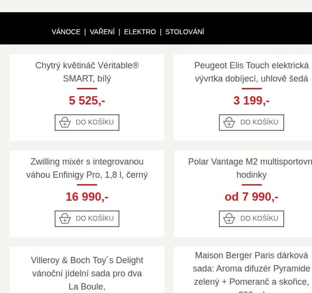 Potten & Pannen: Vánoční dárky s Véritable, Peugeot, Zwilling – červen 2026 | Nuslet.cz