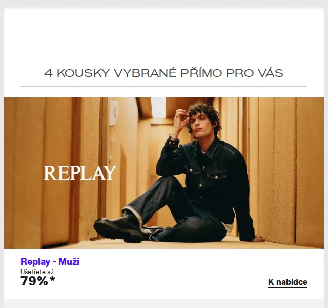 Lounge by Zalando: Replay, Geox, Triumph – sleva až 85 % – duben 2026 | Nuslet.cz