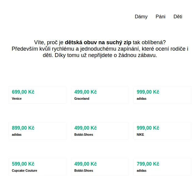 DEICHMANN: Dětská obuv na suchý zip od 499 Kč – červen 2026 | Nuslet.cz