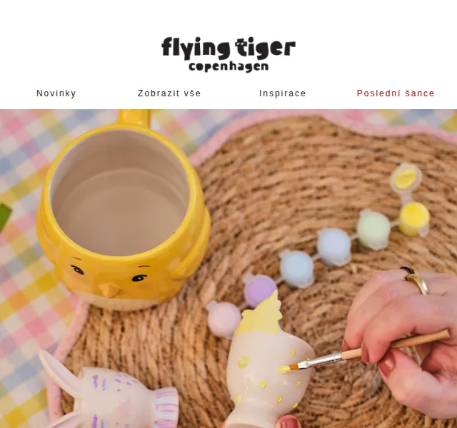 Flying Tiger Copenhagen: Velikonoční DIY dekorace – červen 2026 | Nuslet.cz