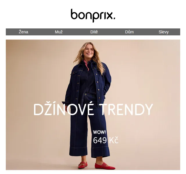 Bonprix: Džínové trendy na léto 2026 – červen 2026 | Nuslet.cz