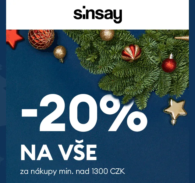 Sinsay -20% na vše – červen 2026 | Nuslet.cz