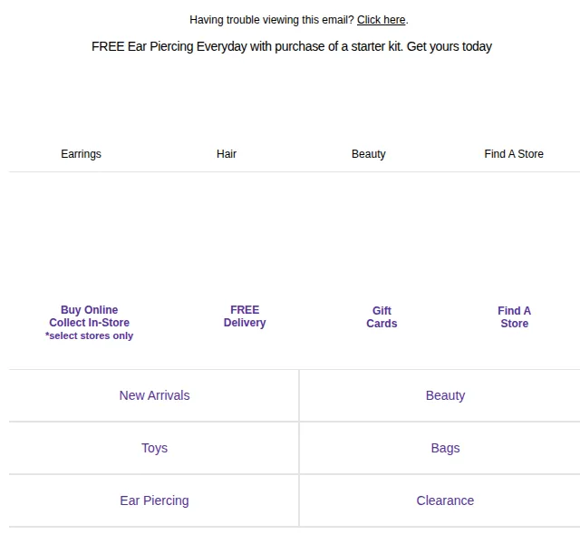 Claire's: Stitch sleva a BOGO 50 % Halloween – červenec 2026 | Nuslet.cz