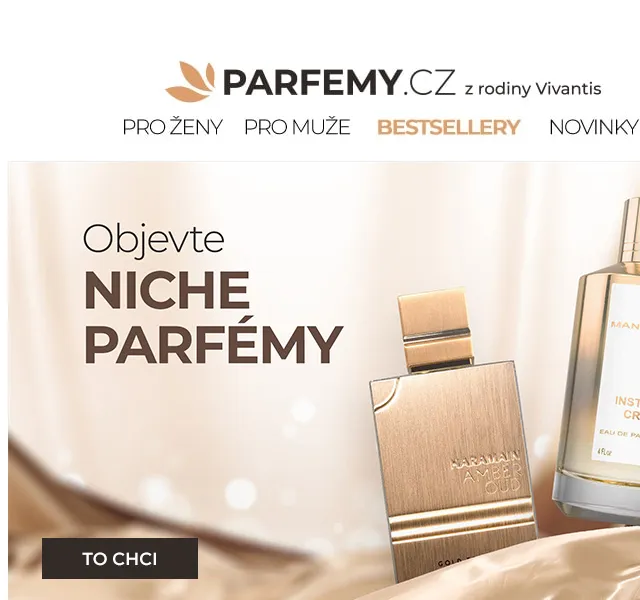 Parfemy.cz: Niche parfémy a luxusní svíčky – červen 2026 | Nuslet.cz