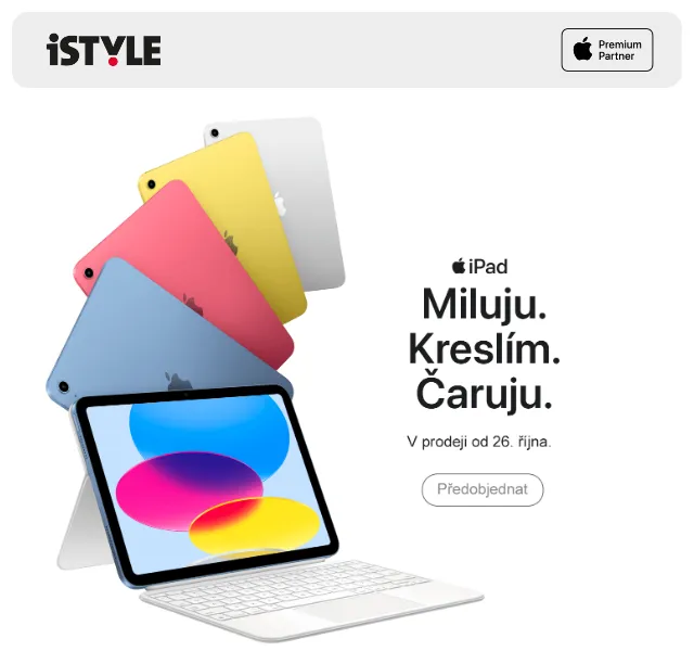 iSTYLE: Nové iPady a Apple TV – akce červen 2026 | Nuslet.cz