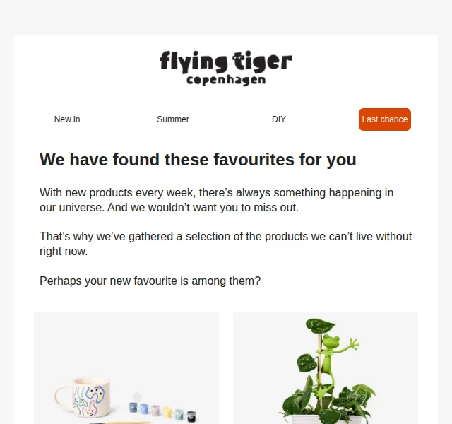 Flying Tiger Copenhagen: Nové položky a letní kolekce – srpen 2026