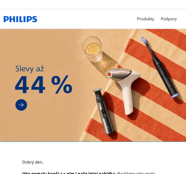 Philips: sleva až 44 % na Avent – srpen 2026