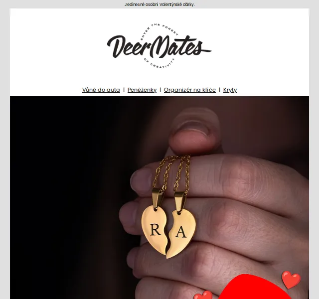 DeerMates: Valentýnská sleva 20 % – únor 2024 | Nuslet.cz