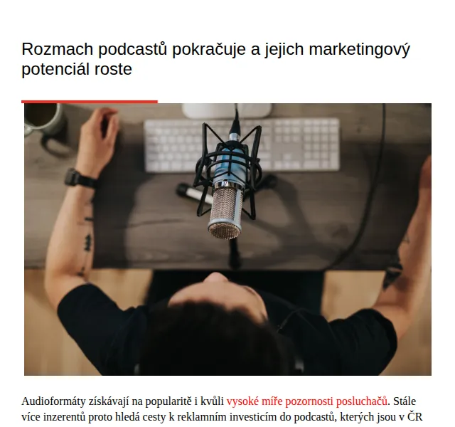 Marketing & Media: Podcasty a konec cookies – červen 2026 | Nuslet.cz