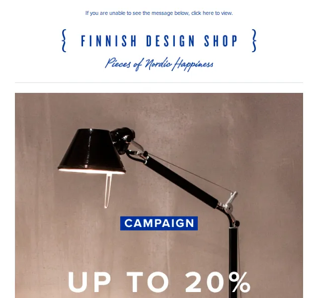 Finnish Design Shop: sleva až 20 % na designová svítidla – červen 2026 | Nuslet.cz