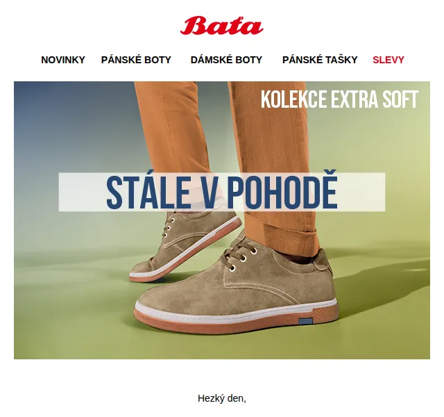 Baťa: Kolekce Extra Soft – červenec 2026 | Nuslet.cz