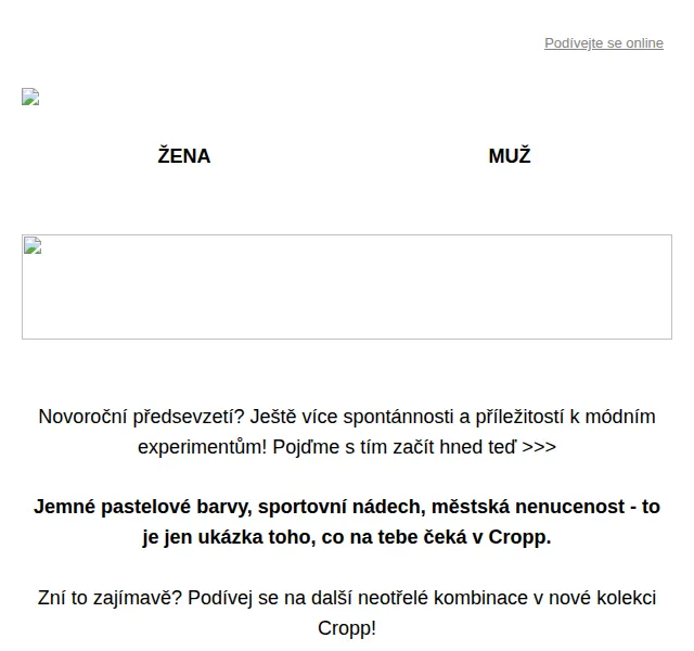 Cropp: nová kolekce – červen 2026 | Nuslet.cz
