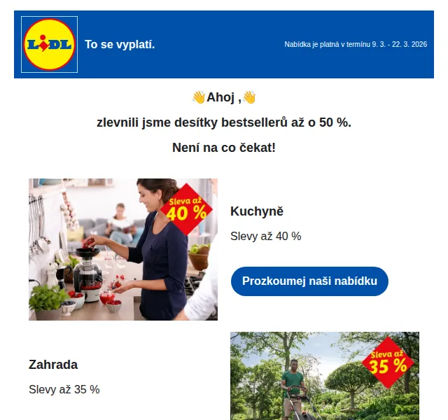 Lidl: Břežnový výprodej nářadí až 50 % | Nuslet.cz