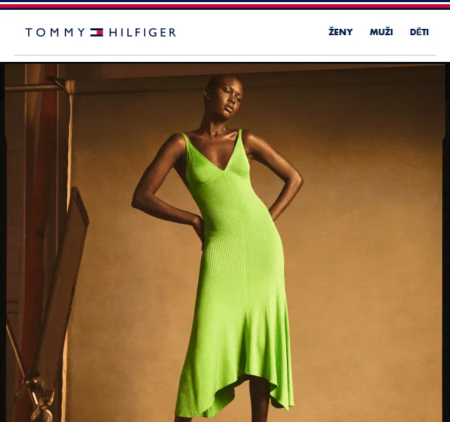Tommy Hilfiger: Nová zelená kolekce – červen 2026 | Nuslet.cz