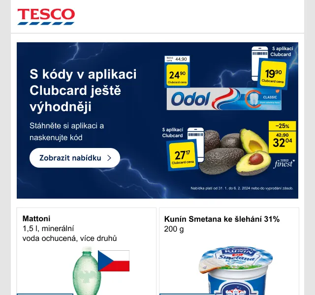 Tesco: Avokádo za 32,04 Kč – červen 2026 | Nuslet.cz