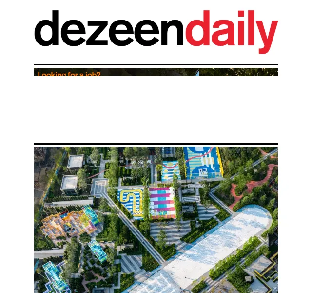 Dezeen Daily: Architektura a design – červen 2026 | Nuslet.cz