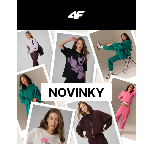 4Fstore.cz: Nové kolekce Bloom Mode a Everywear – červen 2026 | Nuslet.cz