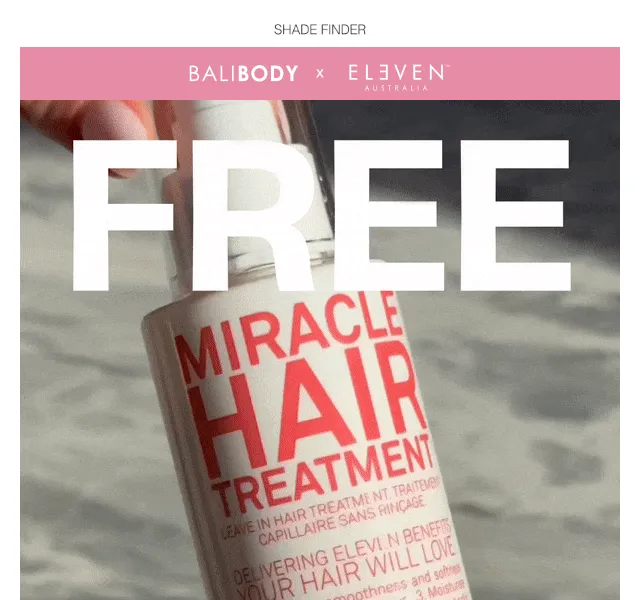 Bali Body: Dárek zdarma – Miracle Hair Treatment – červen 2026 | Nuslet.cz