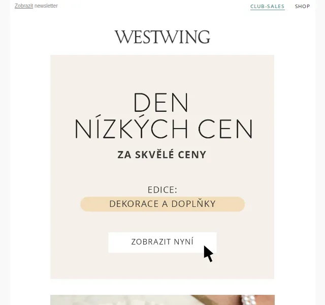 Westwing: Doplňky za skvělé ceny – červenec 2026 | Nuslet.cz
