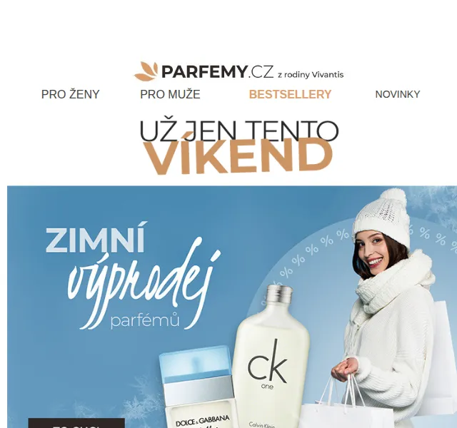 Parfemy.cz: Zimní výprodej – červenec 2026 | Nuslet.cz