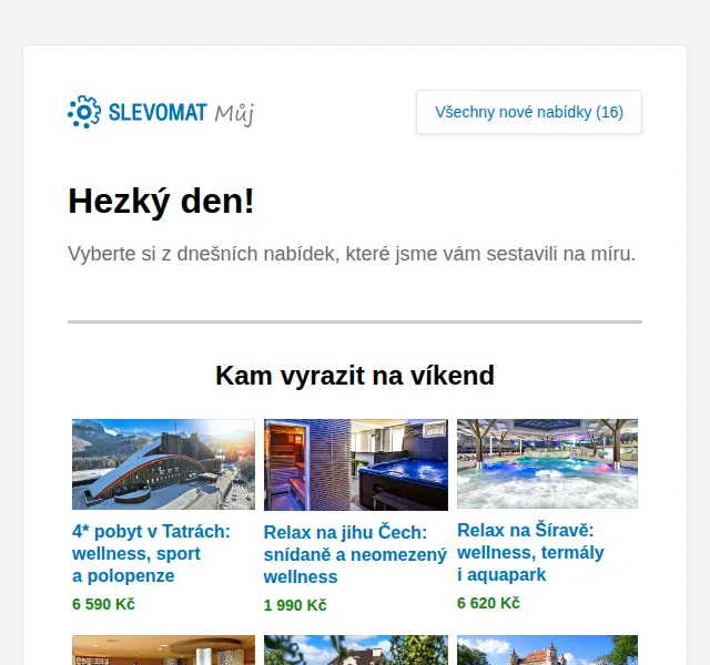 Slevomat: Luxusní 4* wellness pobyt s all inclusive od 3 190 Kč – červen 2026 | Nuslet.cz