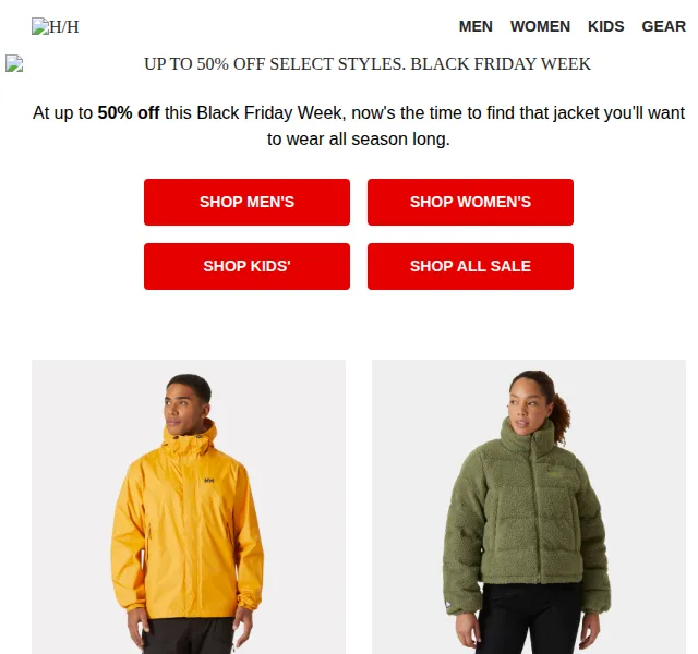 Helly Hansen: Black Friday bundy se slevami až 50 % – červenec 2026 | Nuslet.cz