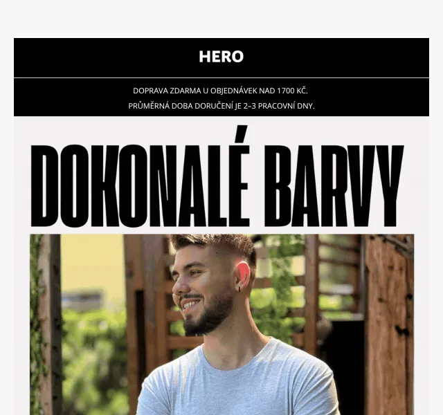 HERO: Letní barvy na košilích – červen 2026 | Nuslet.cz