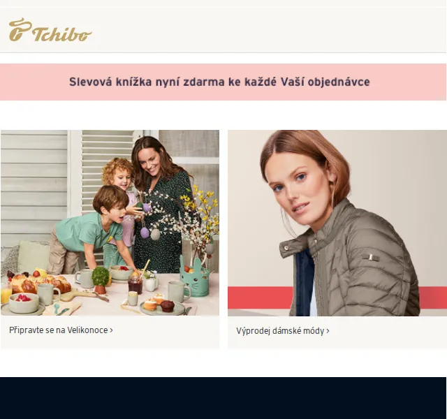 Tchibo: sleva 20 % při nákupu 3+ produktů – červen 2026 | Nuslet.cz