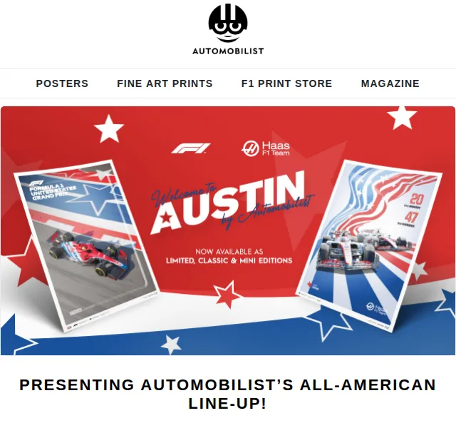 Automobilist: Nové plakáty Haas F1 a US GP 2022 – červen 2026 | Nuslet.cz