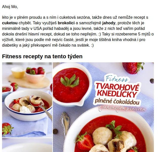BAJOLA ✌ Fit bez diet: Nové fit recepty na léto – červenec 2026 | Nuslet.cz