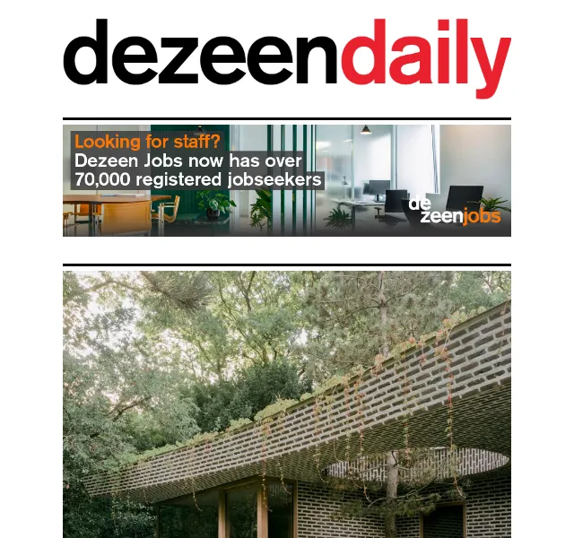 Dezeen Daily: Novinky z architektury a designu – červen 2026 | Nuslet.cz