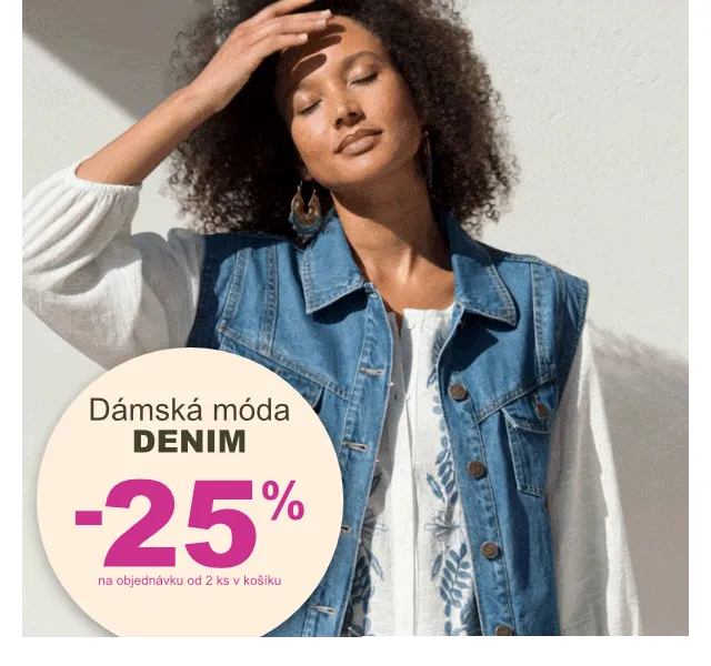 Blancheporte: -25% na denim – červenec 2026 | Nuslet.cz