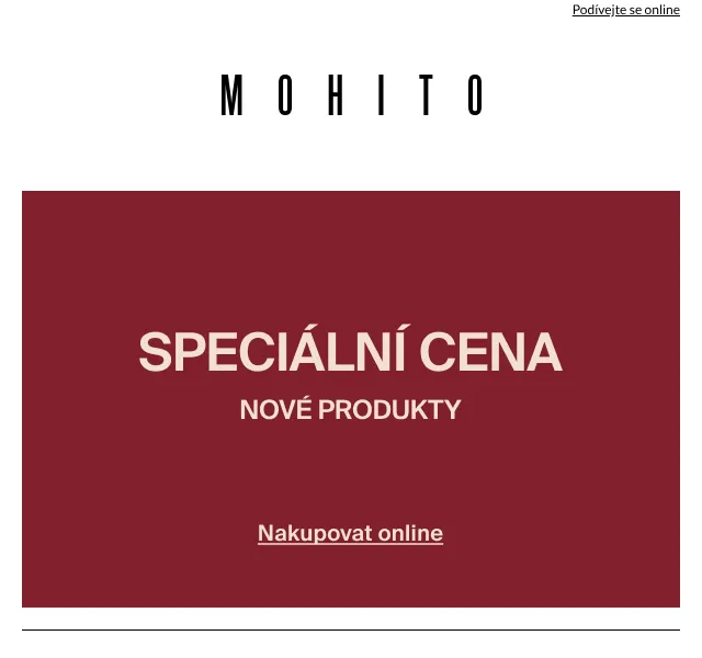 MOHITO: Nové modely – duben 2026 | Nuslet.cz