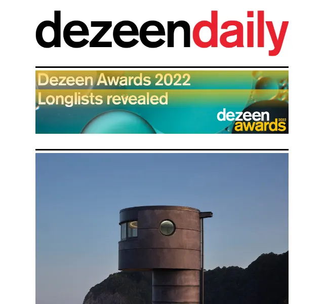 Dezeen Daily: Architektura a design – červen 2026 | Nuslet.cz